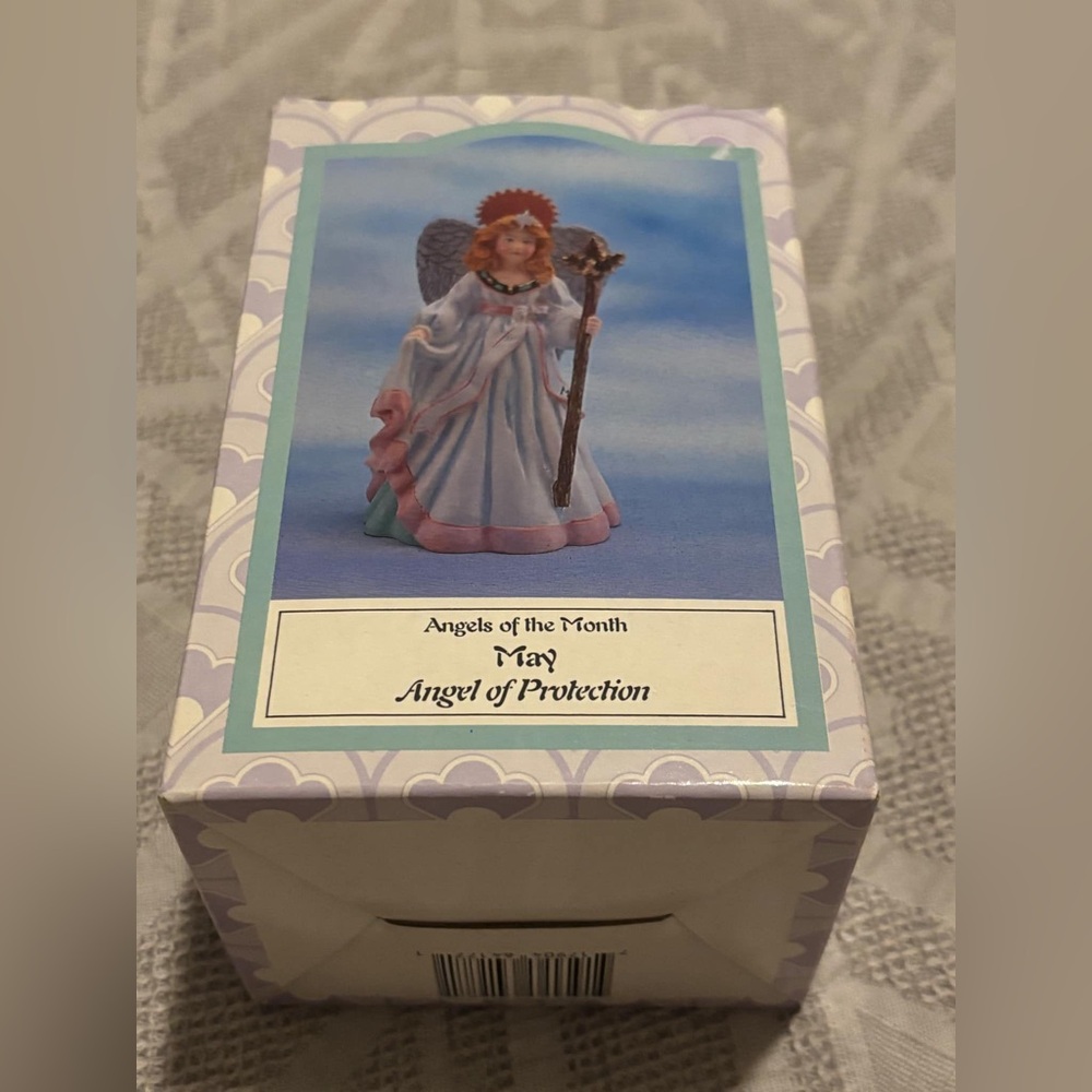 Novelino Collection Vintage Angel of the Month May Angel of Protection New